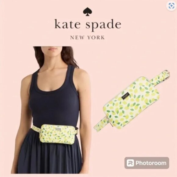 kate spade Handbags - NWT Kate Spade Lemon Drop Crossbody Belt Bag